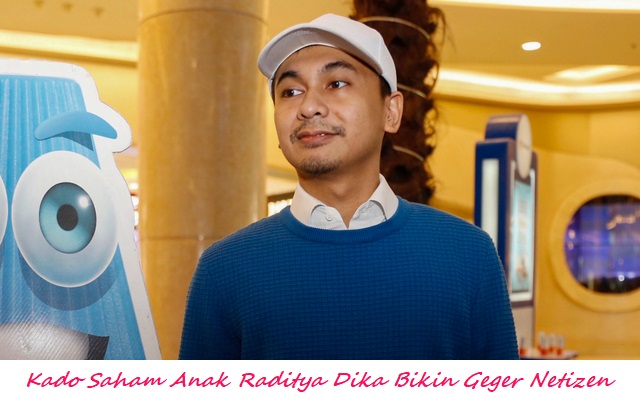 Kado Saham Anak Raditya Dika Bikin Geger Netizen