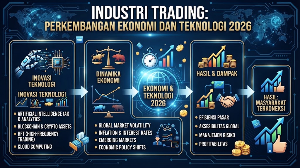 Industri Trading Perkembangan Ekonomi dan Teknologi 2026